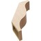 Ekena Millwork 5-inch W x 14-inch D x 18-inch H Funston Rough Cedar Woodgrain TimberThane Knee Brace, Primed BRCUR05X14X18FSTRCPR - alternate 4